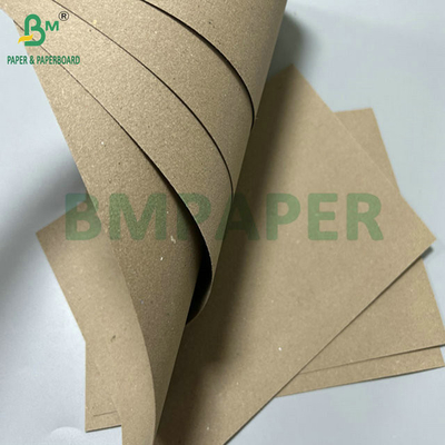 420 gram 450 gram Daur Ulang Uncoated Brown Kraft Board Untuk Bobbin Core Lebar 101mm