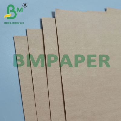 80g Brown Wet Strength Kraft Paper Roll Untuk Label Kemasan Makanan Beku