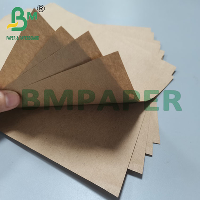80g Brown Wet Strength Kraft Paper Roll Untuk Label Kemasan Makanan Beku