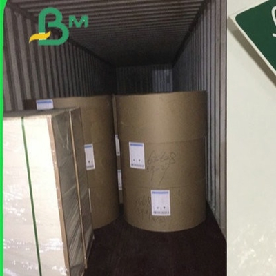 100% Pulp Kayu Disesuaikan C1S Ivory Paper Board Lipat 250gsm