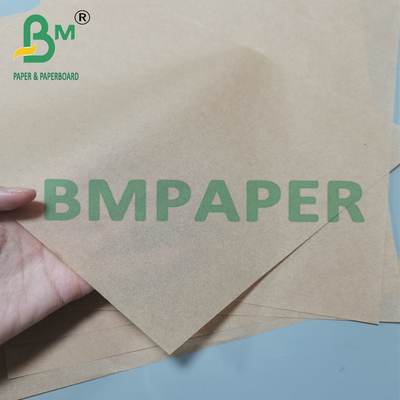 34g 635mm Lebar Food Grade Kertas Pakaian Tanpa Putih Dengan Silikon Bertahan Lemak