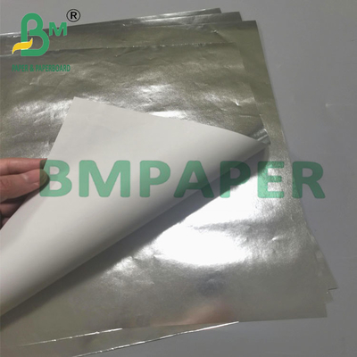 65g Kekuatan Tarikan Baik Label Bir Bungkus Kertas Metallized
