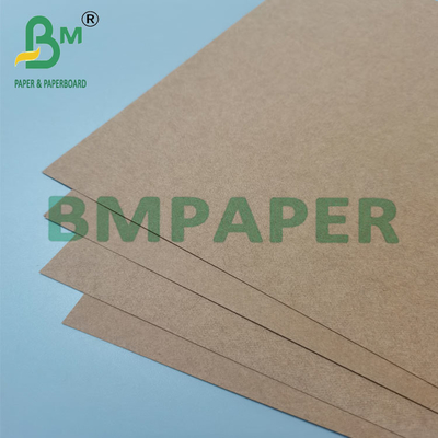 0.55mm 150cm x 50m Tekstur Washable Kraft Paper Roll Untuk Jeans Label