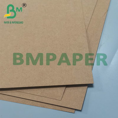 0.55mm 150cm x 50m Tekstur Washable Kraft Paper Roll Untuk Jeans Label