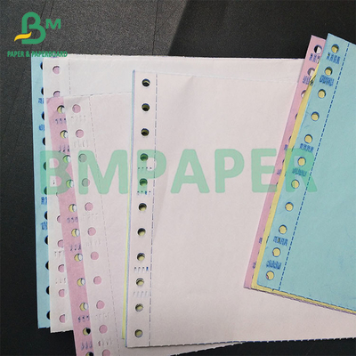 60GSM 75GSM warna-warni Carbonless NCR ATM Kwitansi Paper Roll CB CFB CF