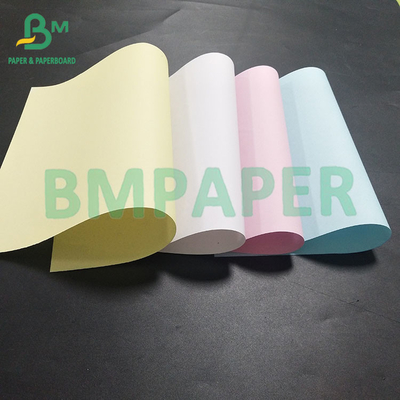 60GSM 75GSM warna-warni Carbonless NCR ATM Kwitansi Paper Roll CB CFB CF