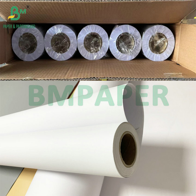 24 'Roll Wide Format 20 lb. CAD Inkjet Bond Rolls 5 Rolls Per Kotak 2' Inti