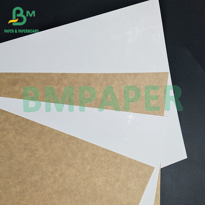 200gm 360gm Food Grade Clay Coated Kraft Paper Untuk kemasan yoghurt