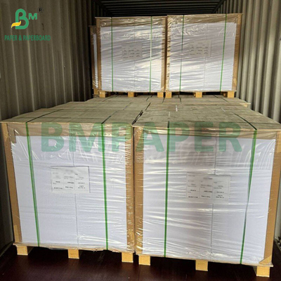 200gm 250gm Food Grade CKB Kraft Paper Board Clay White Coated Kraft Back Untuk Pengemasan Minuman