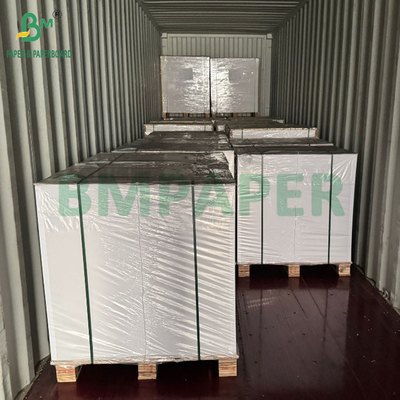 200gm 250gm Food Grade CKB Kraft Paper Board Clay White Coated Kraft Back Untuk Pengemasan Minuman