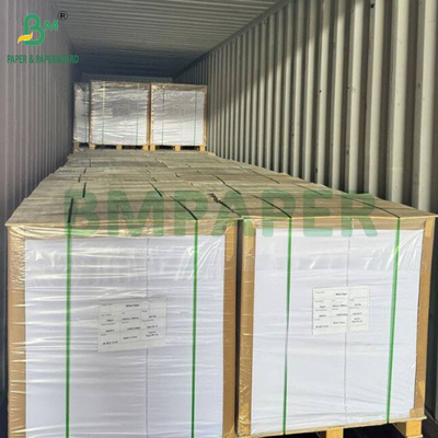 200gm 250gm Food Grade CKB Kraft Paper Board Clay White Coated Kraft Back Untuk Pengemasan Minuman