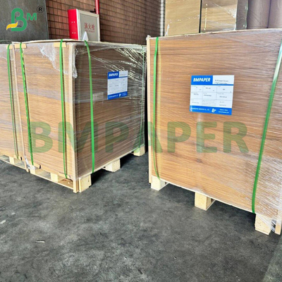 N - Flot corrugated board Unbleached untuk pencetakan langsung pada papan 0.7 - 0.9mm