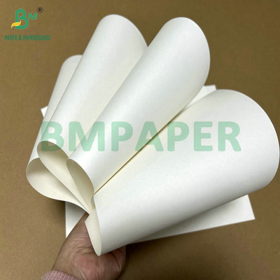 70gr 80gr Kekuatan robek Micro-reped kertas pemutih Untuk kantong semen 720MM 820MM