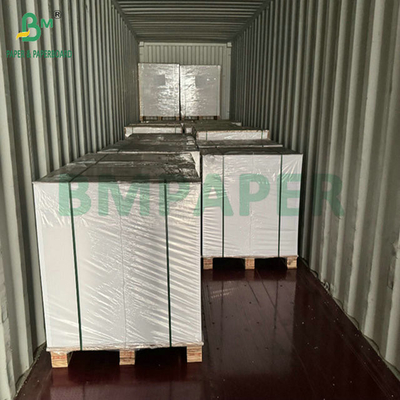 70gr 80gr Kekuatan robek Micro-reped kertas pemutih Untuk kantong semen 720MM 820MM