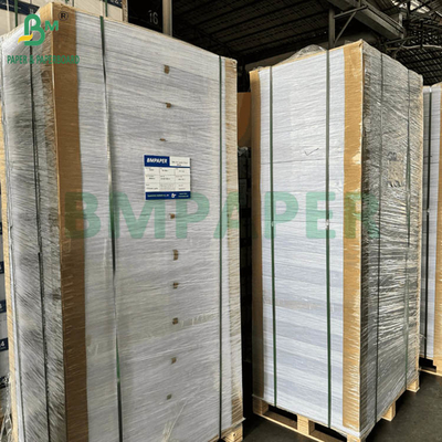 3 Ply Corrugated Board Uncoated Putih 2 Sisi E Flute F Flute 78x108cm 70x100cm