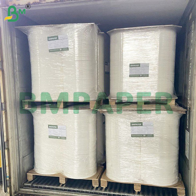 24 GSM 28 GSM Tidak beracun kertas bungkus jerami Gulung dengan logo Disesuaikan