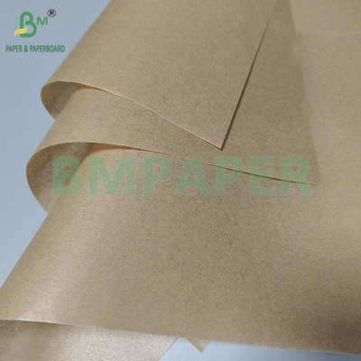 40GSM Brown Food Grade Single Baking Paper Untuk Microwave Oven