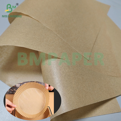 40GSM Brown Food Grade Single Baking Paper Untuk Microwave Oven