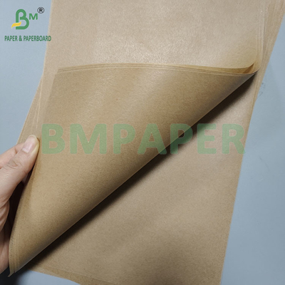 40GSM Brown Food Grade Single Baking Paper Untuk Microwave Oven