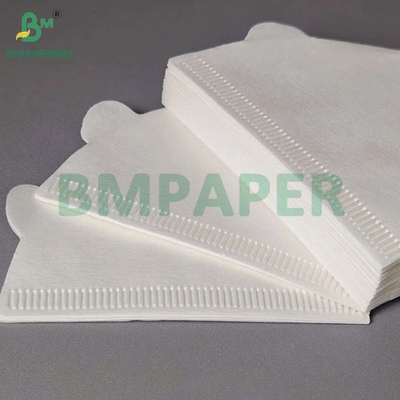 Kertas Filter Kopi Brown alami yang tidak dicelupkan Biodegradable suhu tinggi