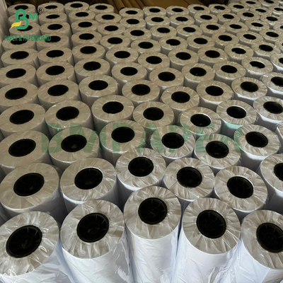 20lb Bond Paper On 2" Core Untuk Percetakan CAD Pada Printer Inkjet Format Besar
