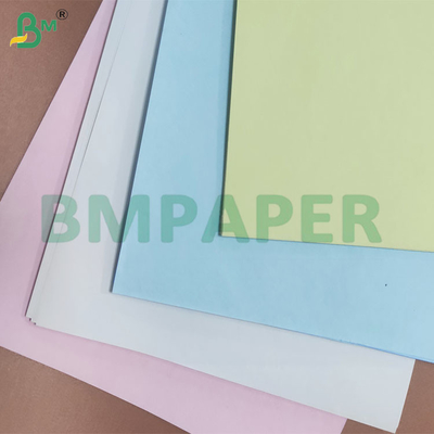 48-80 GSM Warna Lapisan NCR Kertas Non-karbon untuk coping dan menulis