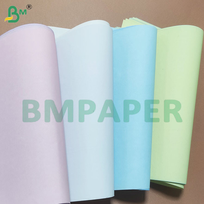 48-80 GSM Warna Lapisan NCR Kertas Non-karbon untuk coping dan menulis