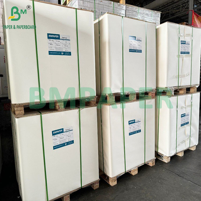 300gm 330gm Putih C2S Glossy Paper Dengan Core Hitam Biru High Stiffness Paper