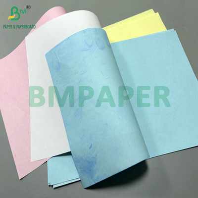 20LB Multi -Colored Carbonless Paper 8 1/2 x 11 1/2 Untuk Percetakan Offset