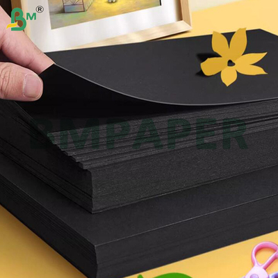 Kertas Hitam halus 28lb 32lb 8 1/2 x 11 inci Jet Kertas Hitam