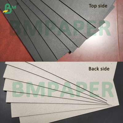 Ultra Ketahanan 2.0mm Hitam Warna Putih Warna Laminated Board Dengan Grey Back