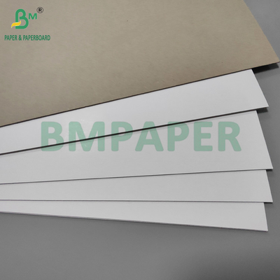 1.5MM 2MM White Face Rigid Grey Board Untuk Kemasan Elektronik Kekakuan Tinggi