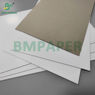 1.5MM 2MM White Face Rigid Grey Board Untuk Kemasan Elektronik Kekakuan Tinggi