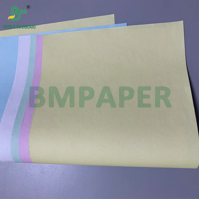 75gm CB CFB CF Karbonless Paper Hitam Biru Gambar Lembar yang diperpanjang 57x87cm