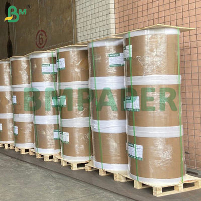 Keterangan Termal Kertas 65gsm Bulk Tinggi 90um Putih POS Paper Roll