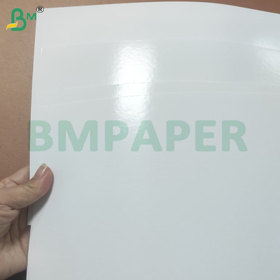240 gsm lembar kertas foto berkilau sisi ganda untuk poster