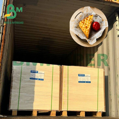 70 x 100cm Kit7 Grease Proof Paper Bahan baku untuk Fast Food Wrapping