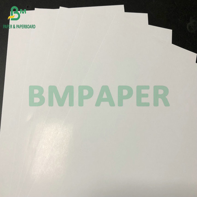 70gsm 75gsm Putih Tinggi C1S Kaca Tinggi Kekuatan Basah Untuk Membuat Label Kaleng