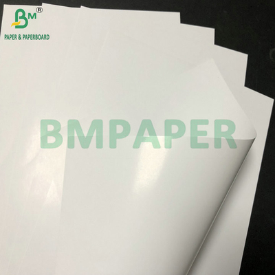 70gsm 75gsm Putih Tinggi C1S Kaca Tinggi Kekuatan Basah Untuk Membuat Label Kaleng