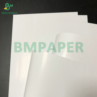70gsm 75gsm Putih Tinggi C1S Kaca Tinggi Kekuatan Basah Untuk Membuat Label Kaleng
