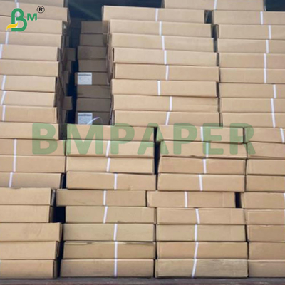 80 GSM Keakuratan Tinggi Anti Curl CAD Plotter Paper Rolls Lebar 614mm