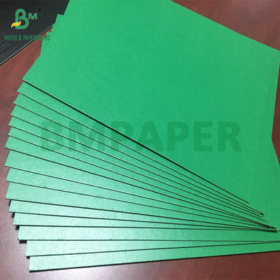 700 x 1000mm 1,2mm 1,5mm Green Lacquered Cardboard Grey Back Solid Paperboard