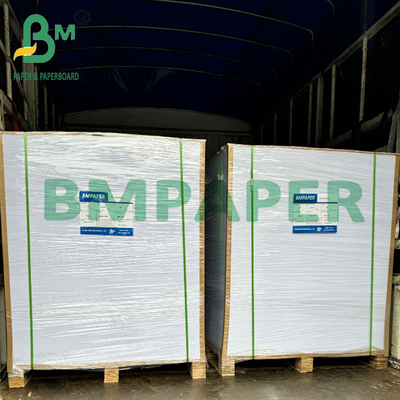 128gm Double Side Glossy And Matte Coated Art Paper 27x34" Untuk Majalah