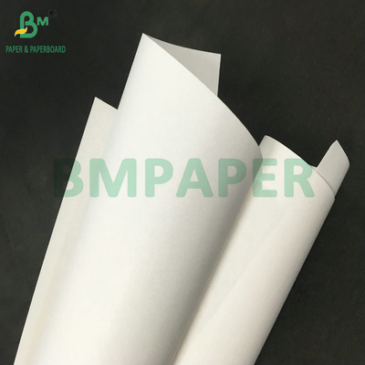 Pulp Kayu 50gm 60gm Kertas Kraft Putih Tinggi Untuk Kantong Kemasan