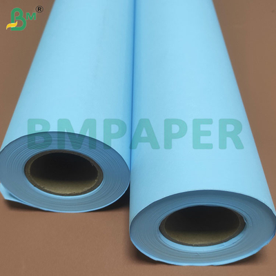 80gsm Lantai halus cetak biru kertas plotter untuk gambar yang akurat