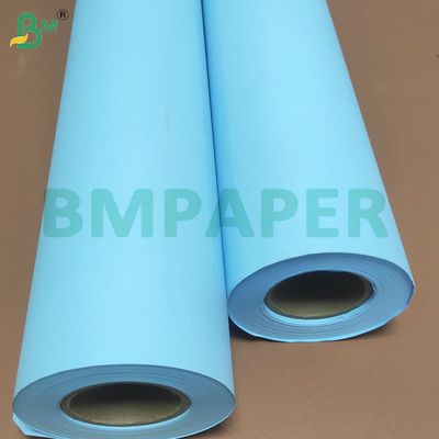 80gsm Lantai halus cetak biru kertas plotter untuk gambar yang akurat