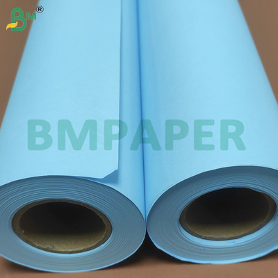 80gsm Lantai halus cetak biru kertas plotter untuk gambar yang akurat