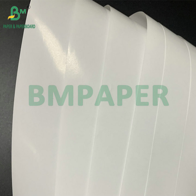Huruf Putih halus berkilau dilapisi kertas digital 100lb 65# 70# 23X35'