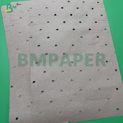 70gm 80gm Daur Ulang Perforated Brown Kraft Paper Rolls 20 - 100inch Roll Wide