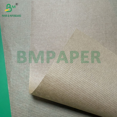 MG Natural Brown Ribbed Kraft Paper 50gsm Reels 800mm Wide Core 76mm